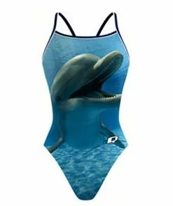Q Swimwear Dolphin Sunback Tank