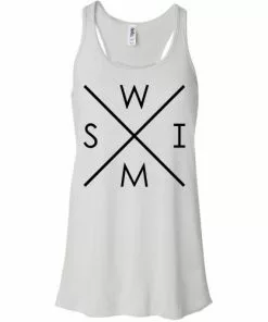 MI Sports Tees & Tanks Swim Compass Bella Tank
