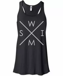 MI Sports Tees & Tanks Swim Compass Bella Tank