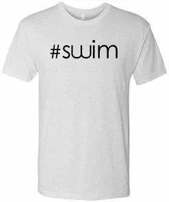 MI Sports Clothing #Swim Tri Blend Tee