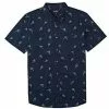 Vissla Billabong Sundays Mini Short Sleeve Shirt Navy Clothing