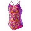 Speedo Girls Diamond Geo Splice One Piece 2 Speedo Girls Diamond Geo Splice One Piece