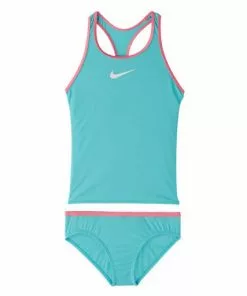 Nike Girls Solid Racerback Tankini Set