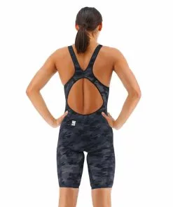 TYR Venzo Camo Open Back Swimwear