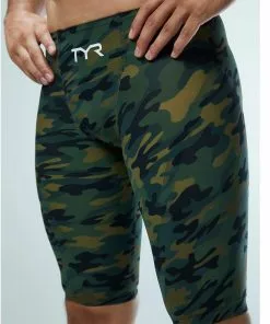MI Sports TYR Men’s Venzo Camo High Waist Jammer Swimsuit Swimwear