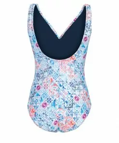 Dolfin Aquatic Fitness Aquashape Women's Almafi Moderate Ruched Front One Piece Swimsuit